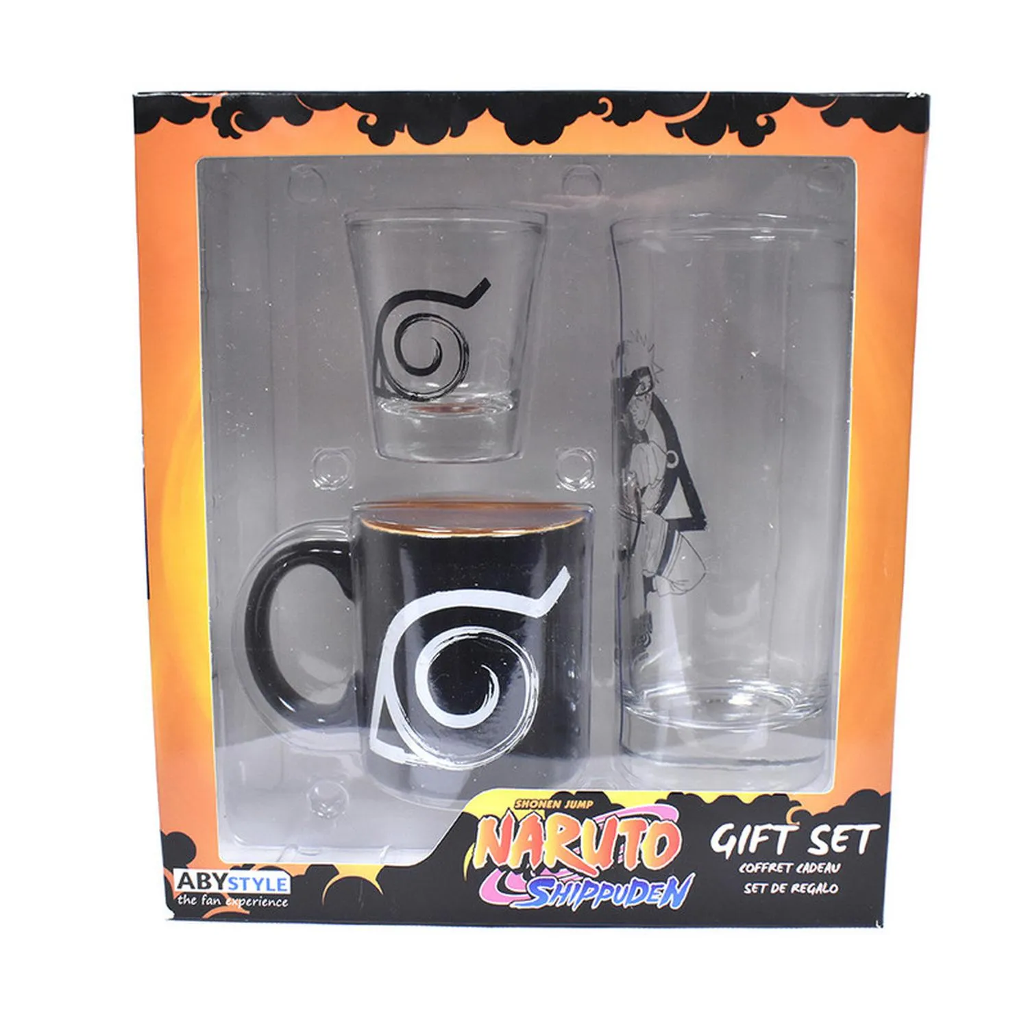 Abystyle Set Mini Taza Vaso Y Tequilero Naruto