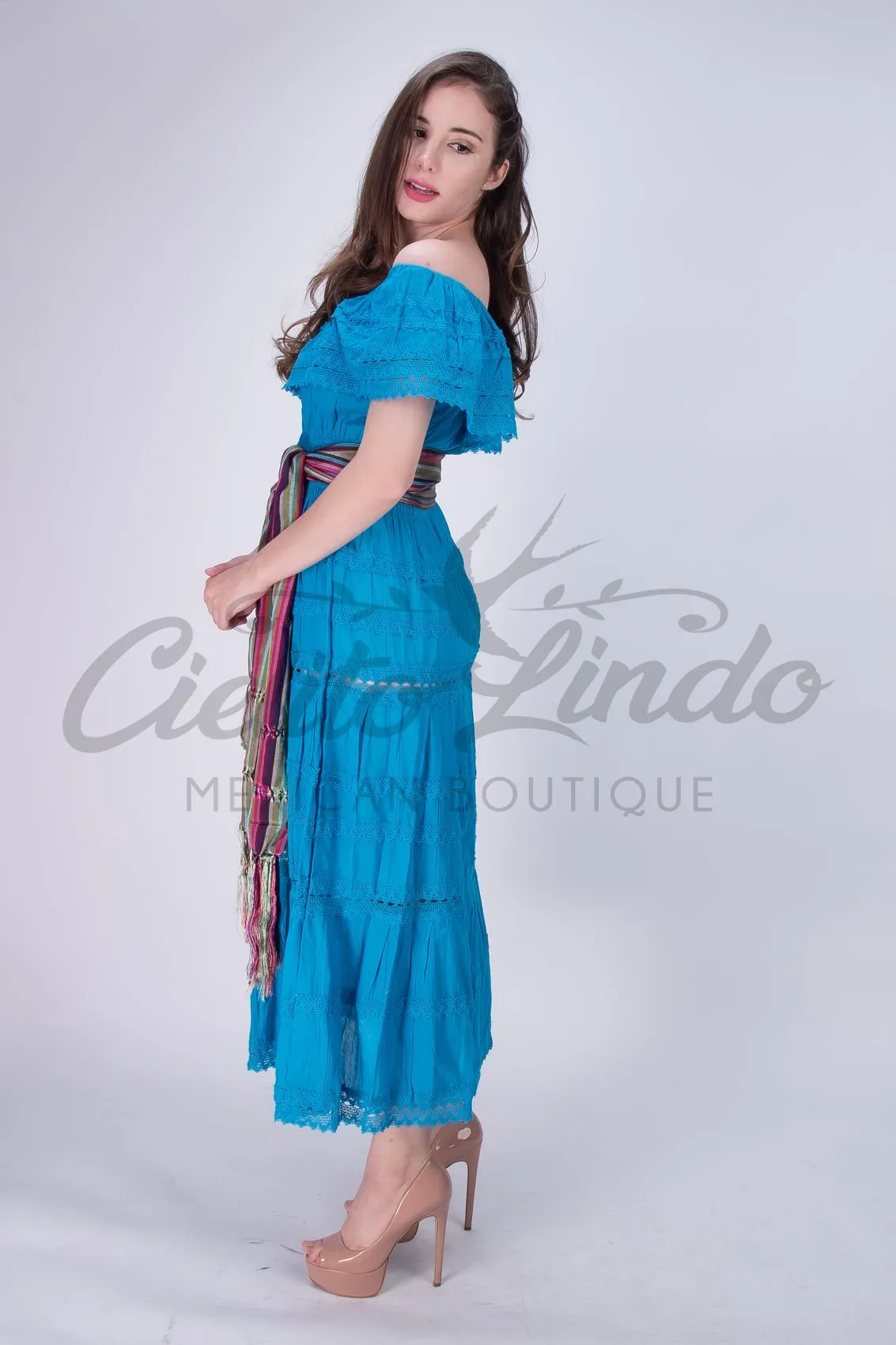 Adalia Maxi Dress Blue