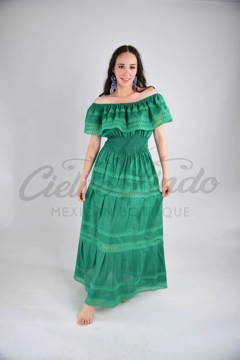 Adalia Maxi Dress Green