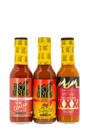 All Star Hot Sauce Trio Pack | Hot Ones Hot Sauce