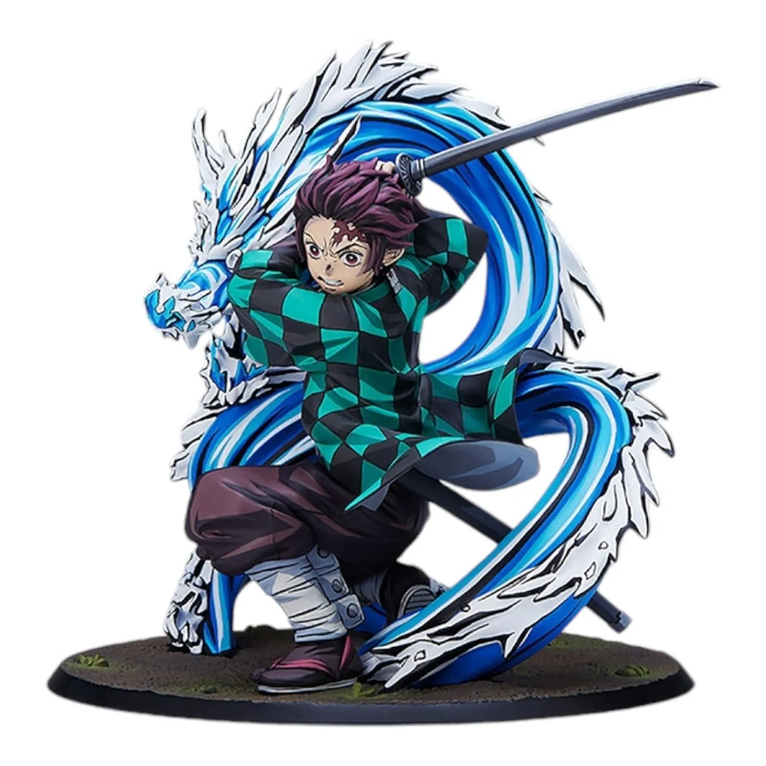 Aniplex Estatuilla Tanjiro Kamado Total Concentration Paint Escala 1:8 Demon Slayer: Kimetsu No Yaib