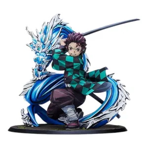 Aniplex Estatuilla Tanjiro Kamado Total Concentration Paint Escala 1:8 Demon Slayer: Kimetsu No Yaib