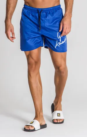 Blue Signature Swimshorts