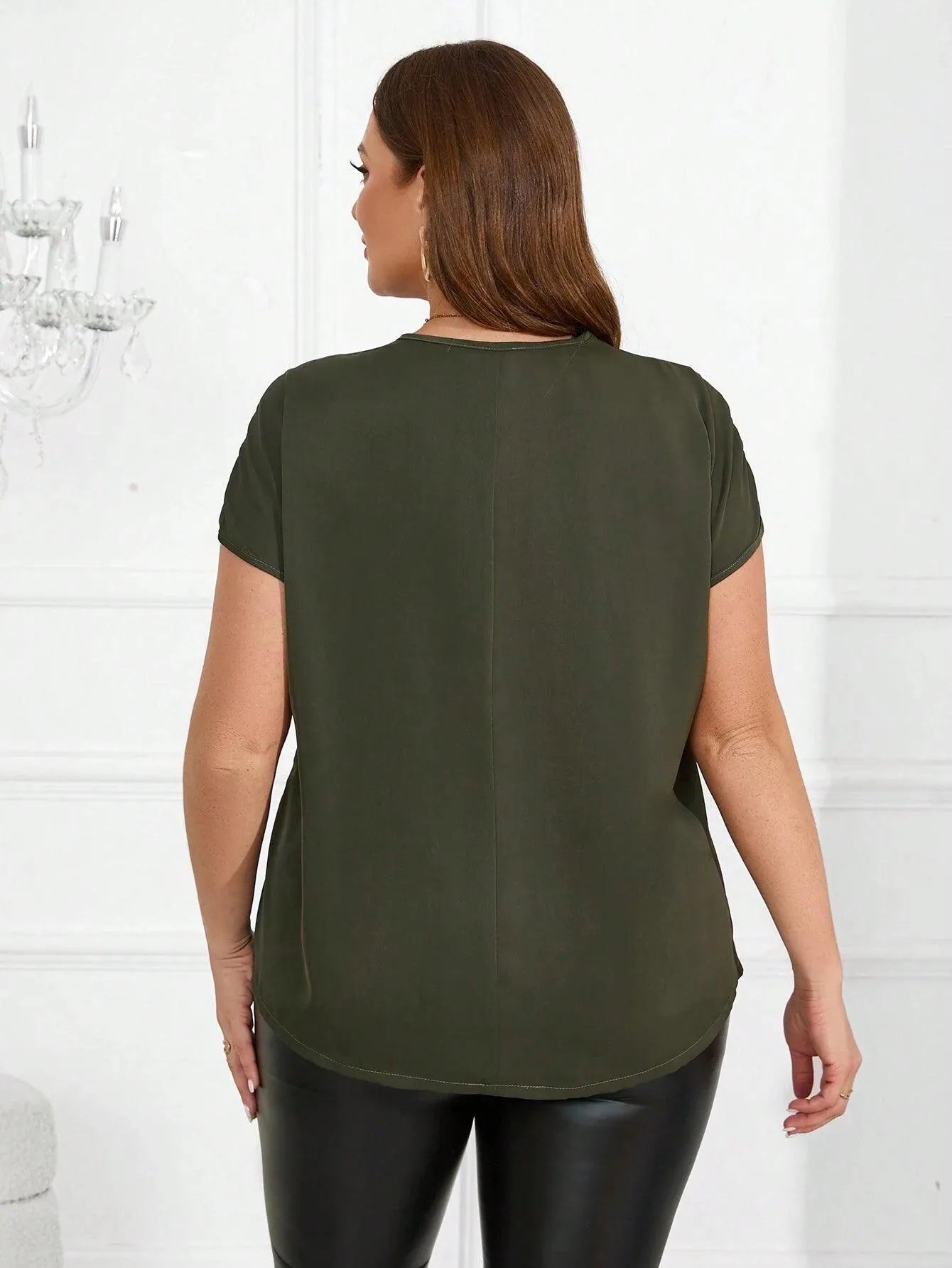 Blusa Com Decote Em V - Mariah