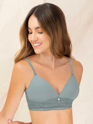 Bralette Triangular Verde Ultramar