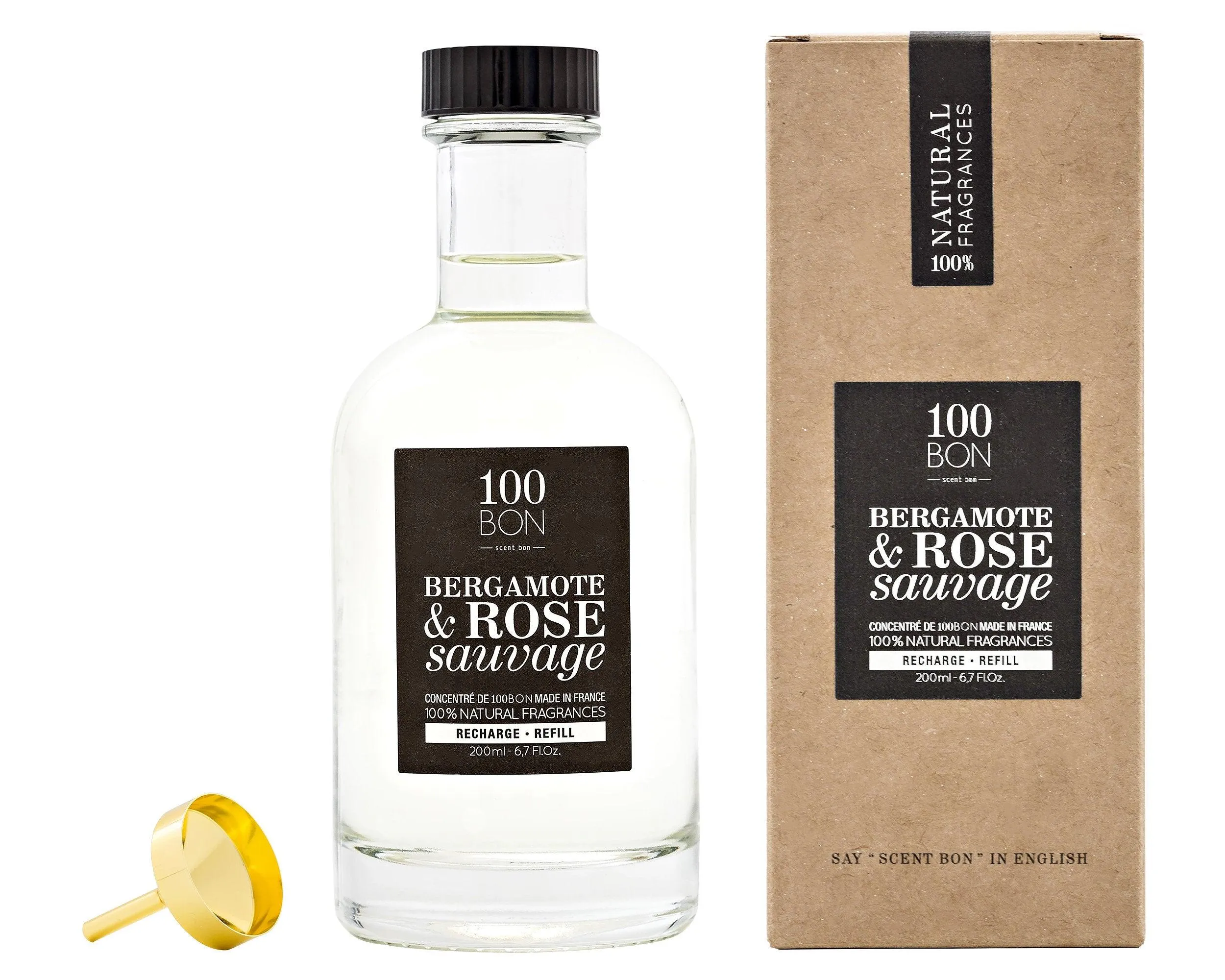 Concentré Bergamote et Rose Sauvage 200ml