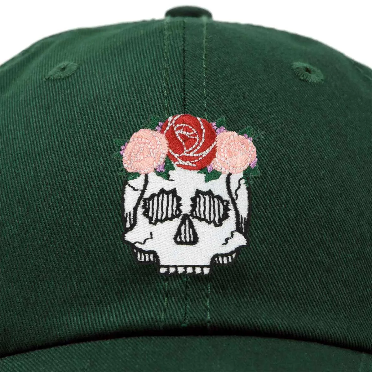 DALIX Dia De Los Muertos Skull Hat