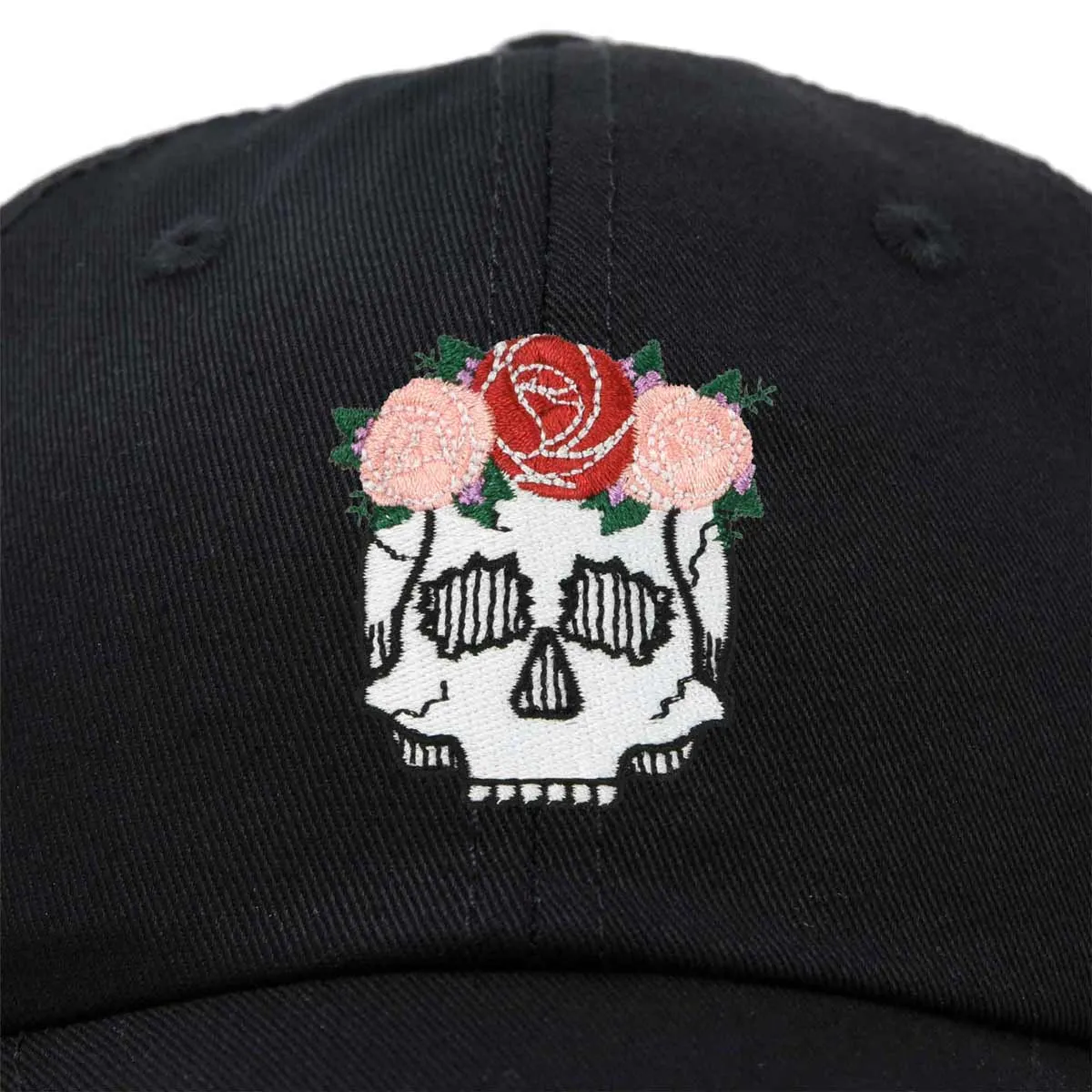 DALIX Dia De Los Muertos Skull Hat