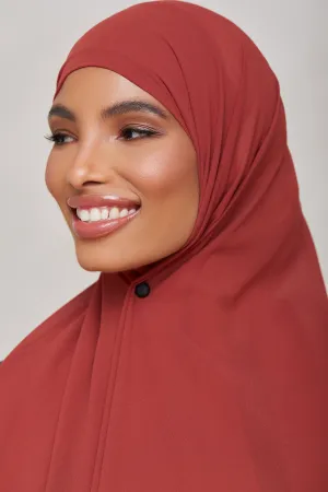 Essential Chiffon Hijab - Terracotta