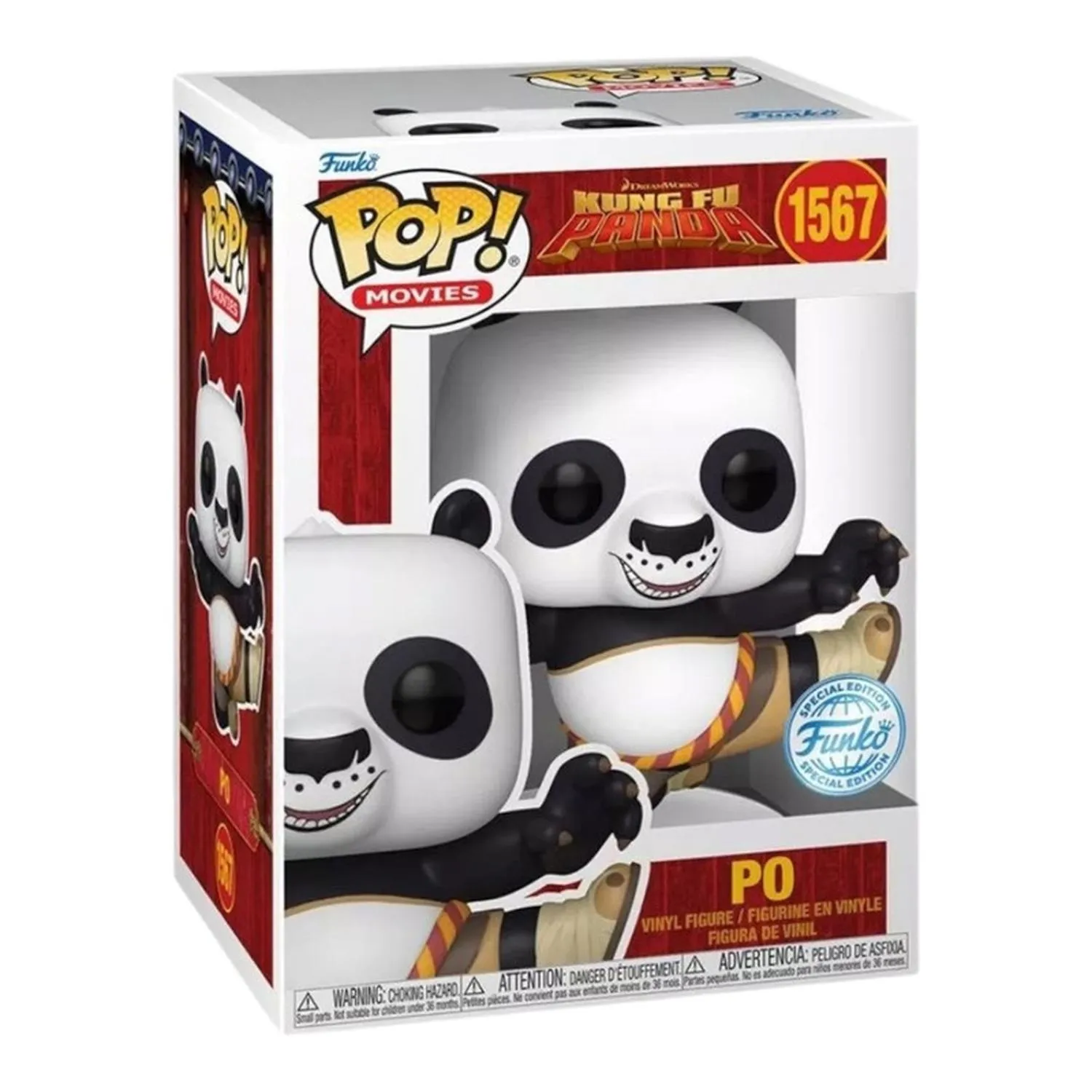 Funko Pop Po 1567 Special Edition Kung Fu Panda