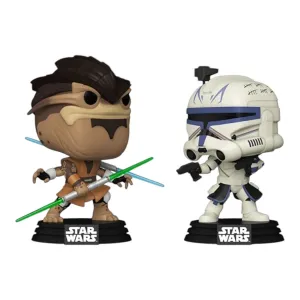 Funko Pop Pong Krell Vs. Captain Rex 2 Pack Special Edition Star Wars