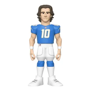 Funko Vinyl Gold Justin Herbert 5 Pulg Los Angeles Chargers