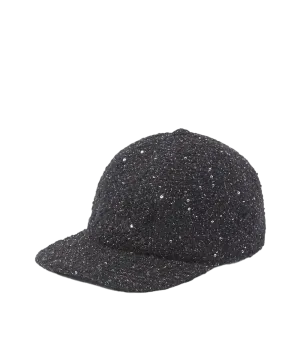 Gorra De Bisbol De Tweed De Lurex