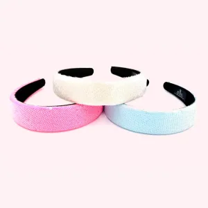 Handmade Pastels Sequins Womens Headbands | Celestia Model