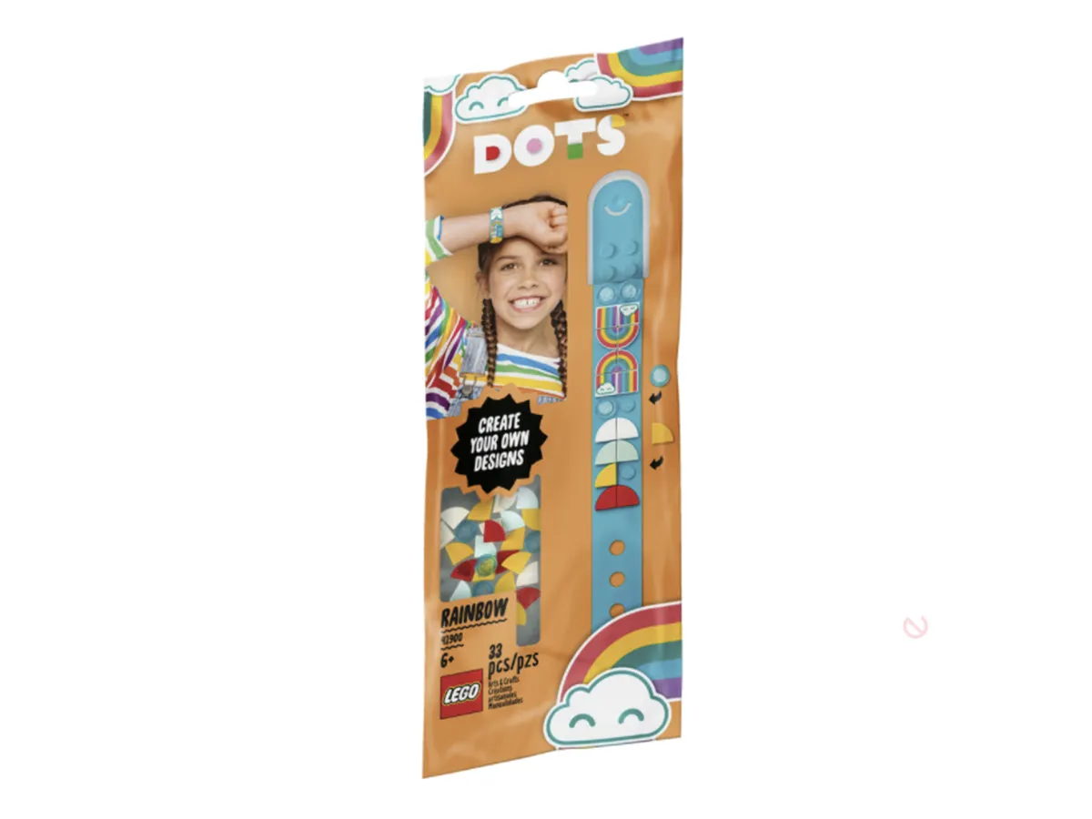 LEGO Dots : Pulsera arcoiris 41900