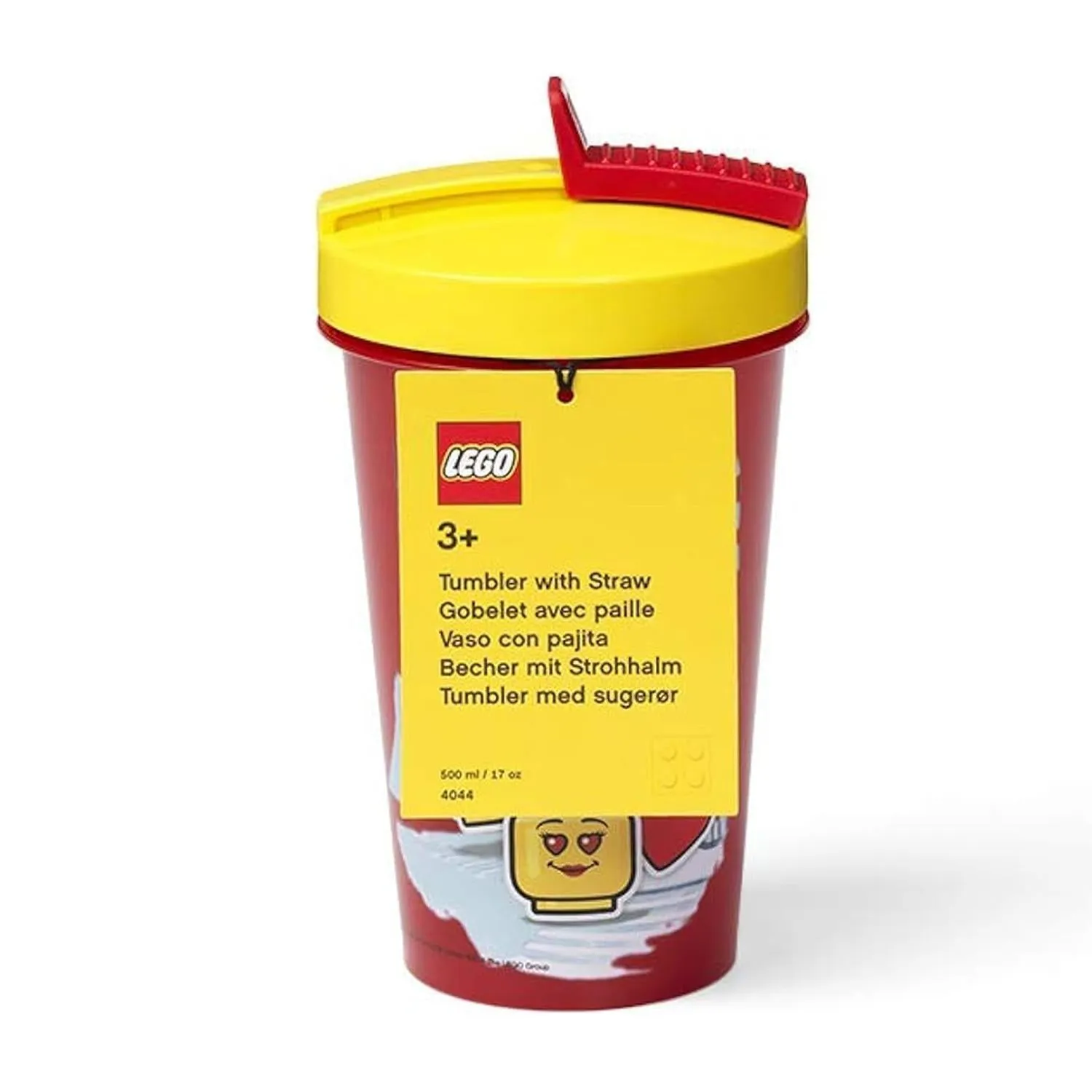 Lego Vaso Rojo Tapa Amarilla Ciudad By Lego