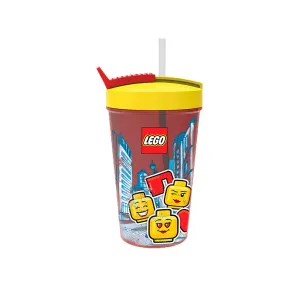 Lego Vaso Rojo Tapa Amarilla Ciudad By Lego