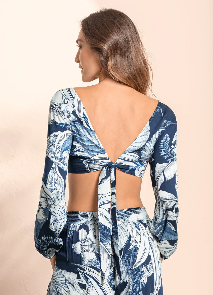 Maaji Calla Lily Freda Beachwear Crop Top