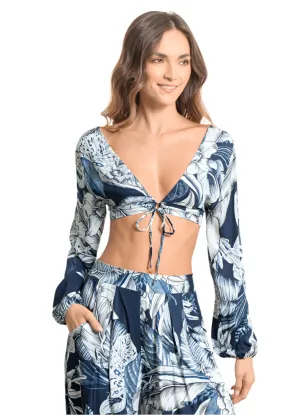 Maaji Calla Lily Freda Beachwear Crop Top