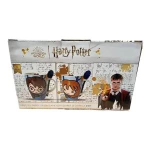 New Arrival Siglo 21 Set Taza Con Cuchara Azul Harry Y Hermione Harry Potter