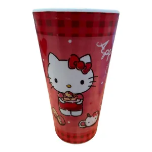 New Arrival Siglo 21 Vaso Rojo Con Rosa Pasteles Hello Kitty