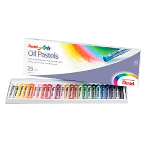 PASTEL OLEO 25 COLORES PENTEL