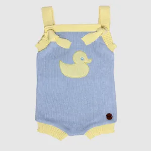 Romper Tricot  Patinho - Unissex, Bebê e Infantil