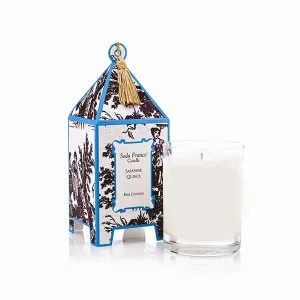 Seda France Japanese Quince Candle in Classic Toile Pagoda Box