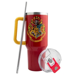 Siglo 21 Termo Rojo Doble Pared Logo Hogwarts Harry Potter