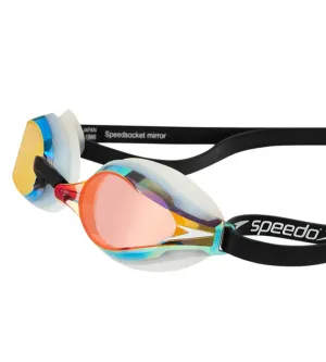 Speedo Unisex Fastskin Speedsocket 2 Mirror Swim Goggles