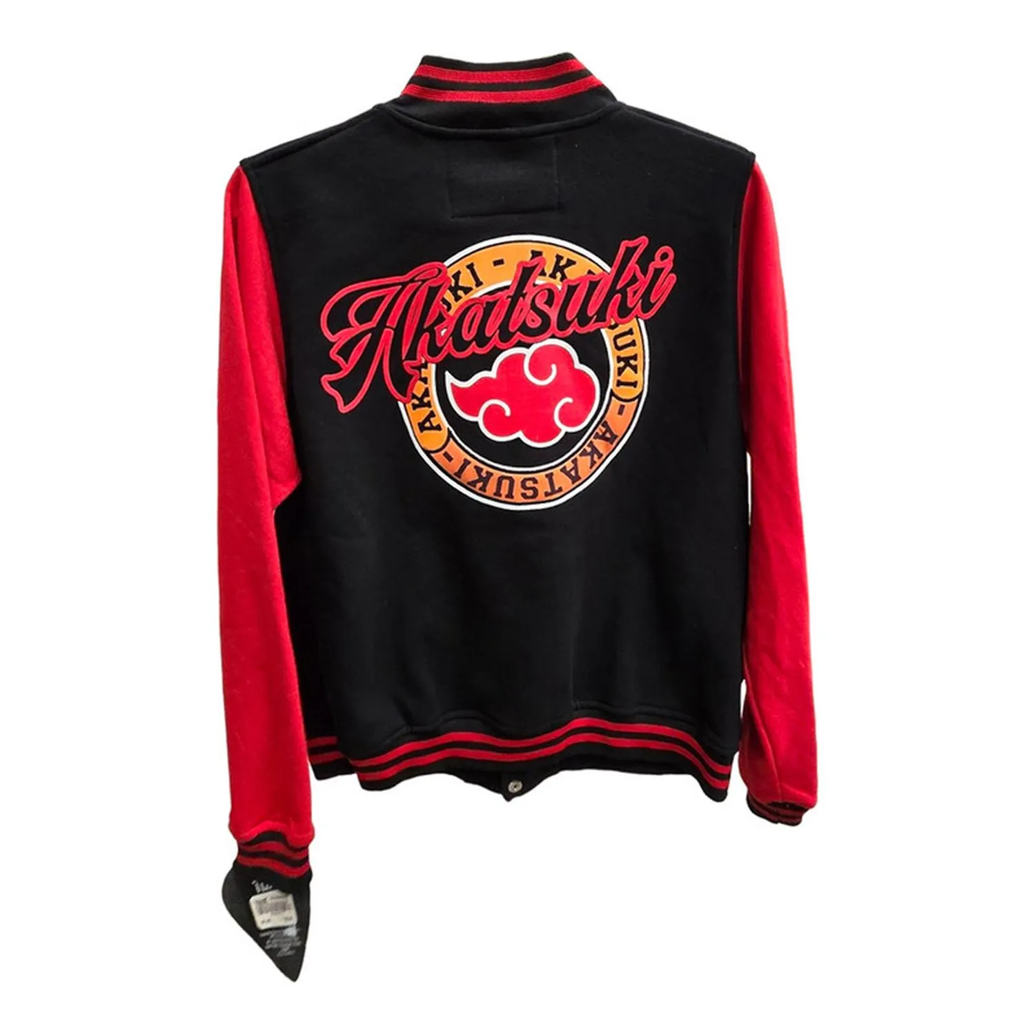 Toxic Varsity Negra Con Rojo Akatsuki Naruto Talla Ch